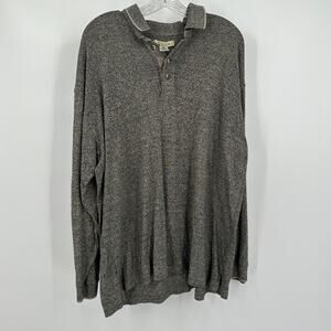 Summa Mens Pullover Size L Silk Blend Minimalist Neutral Quiet Luxury Modern‎